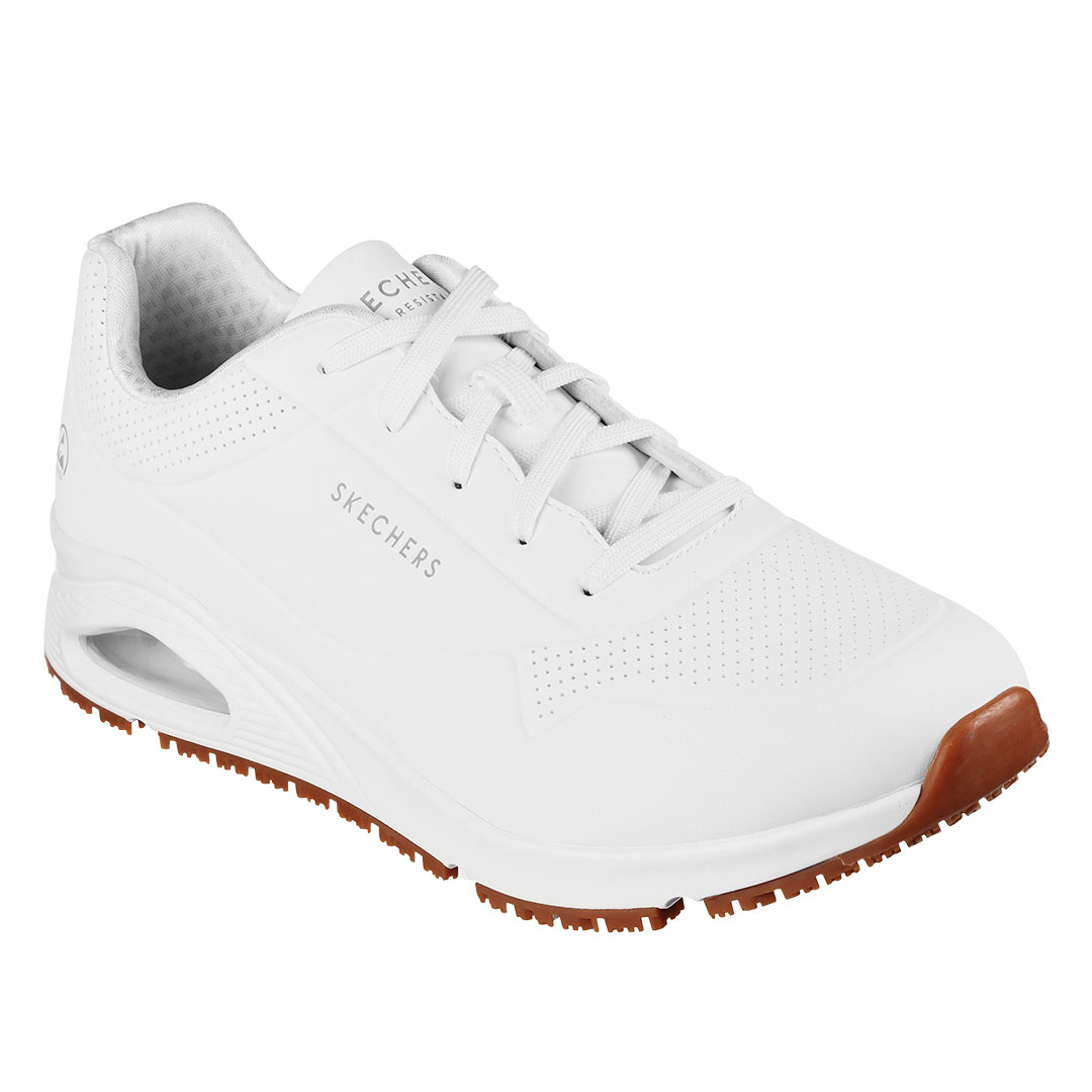 UNO SR, skechers ženske radne plitke patike sa esd fukncijom, o1 fo src, bele